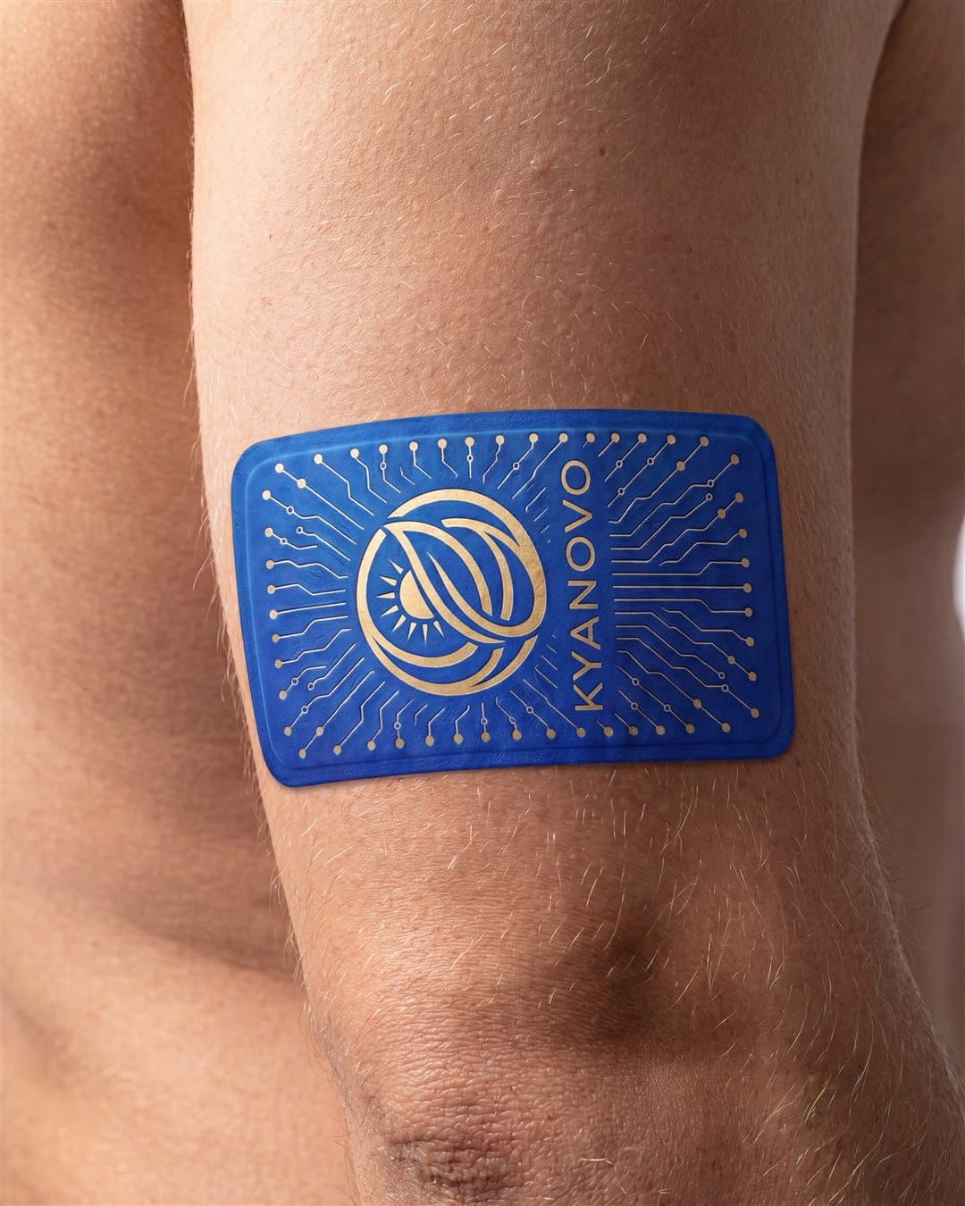bioelectric patch worn on the upper arm
